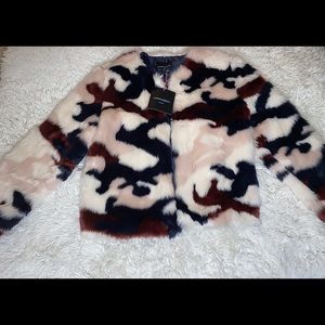 Camo Fur Jacket